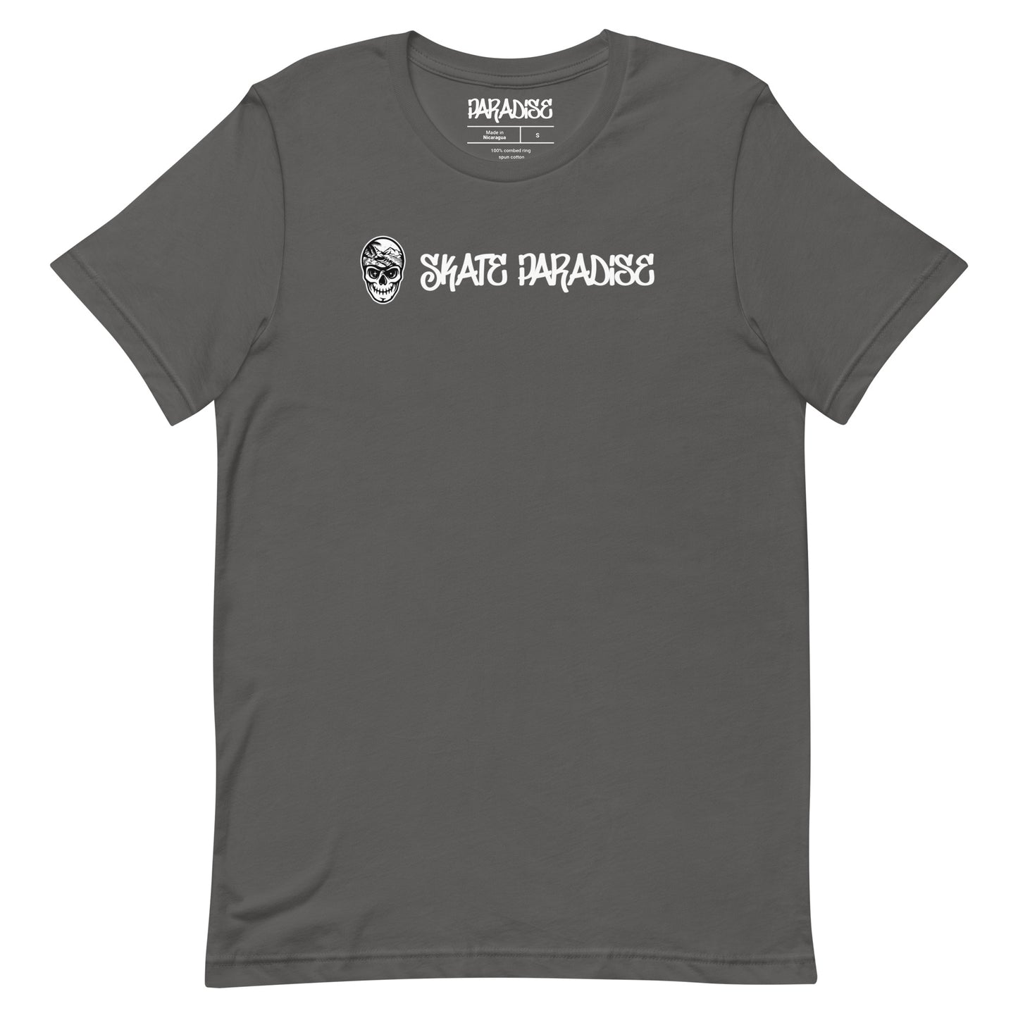Skate Paradise Skull Unisex t-shirt